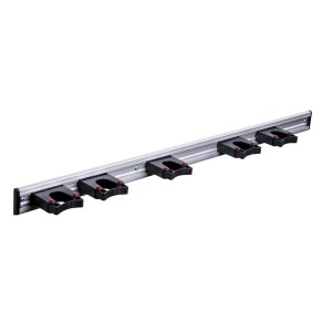 Vikan Toolflex Original Rail 90 cm: Organize Your Tools with 5 Medium Holders